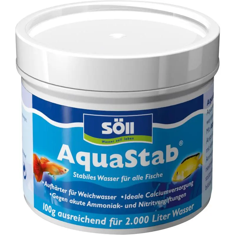 Söll Söll AquaStab | 100g Stabiles Wasser Für Alle Fische 3 Söll Söll AquaStab | 100g Stabiles Wasser Für Alle Fische