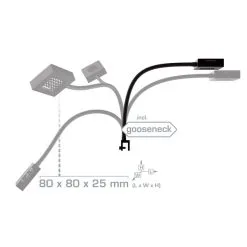 Aqua Medic Qube 40 -Fischzubehör Verkäufe aqua medic led spot qube 40 web 6