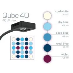 Aqua Medic Qube 40 -Fischzubehör Verkäufe aqua medic led spot qube 40 web 7