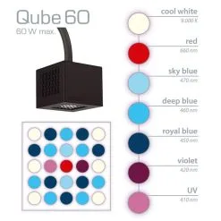 Aqua Medic Qube 60 -Fischzubehör Verkäufe aqua medic led spot qube 60 web 4