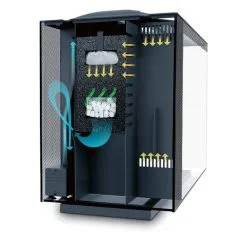 Fluval Aquarium SPEC XV 60 L. Schwarz -Fischzubehör Verkäufe fluval aquarium spec xv 60 l schwarz 7