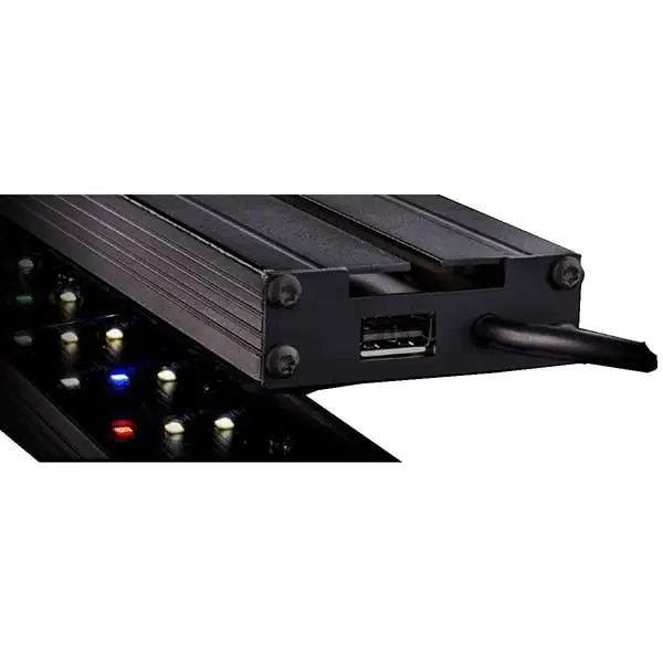 Giesemann Aquariumabdeckung SPHERA LED Silber Eloxiert Inkl. Pulzar LED 4 Giesemann Aquariumabdeckung SPHERA LED Silber Eloxiert Inkl. Pulzar LED – Bild 2